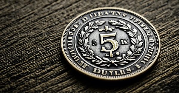 5 dollars or : explorez la valeur d'une pièce historique